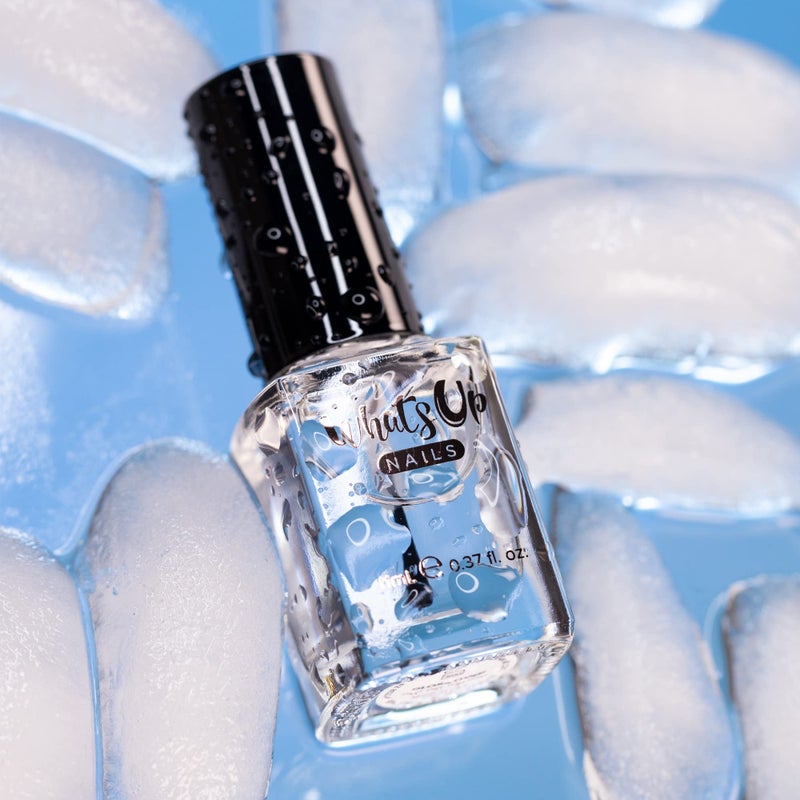 Whats Up Nails - Gloss Over Fast Dry Top Coat Nail Polish Made in USA 21 Free Cruelty Free Vegan Clean - Image 1